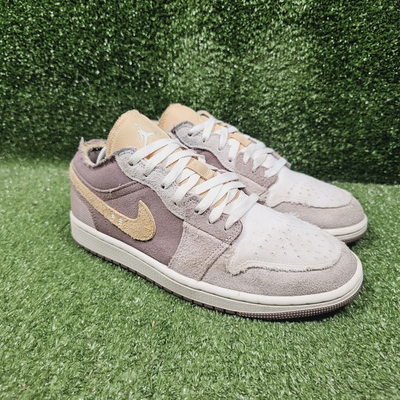 Nike Other - Nike Air Jordan 1 Low SE Craft Taupe Haze Athletic Sneakers DN1635-200 Mens 8.5